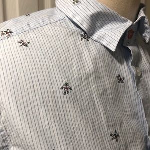 Paul Smith Astronaut button blouse